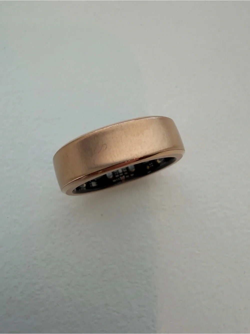 RingConn Gen 3 Smart Ring - Brushed Rose Gold - Size 9 (Like New)